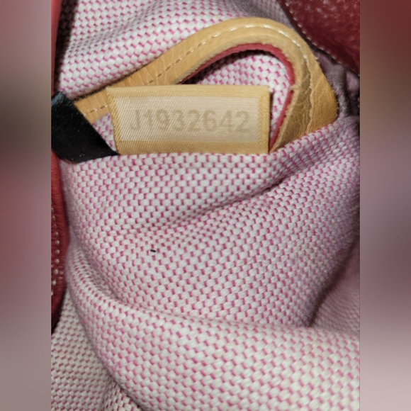 Dooney & Bourke large red tote - Picture 10 of 15